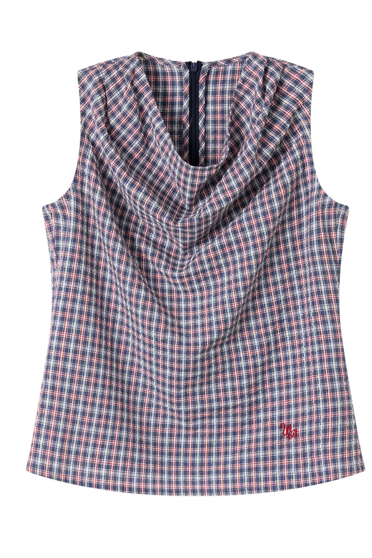Vintage Chic Sleeveless Swing Top