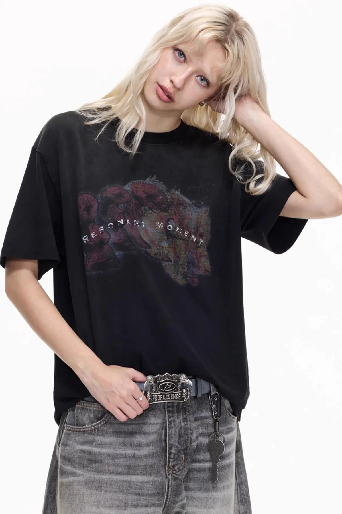 Vintage Distressed Cotton Top