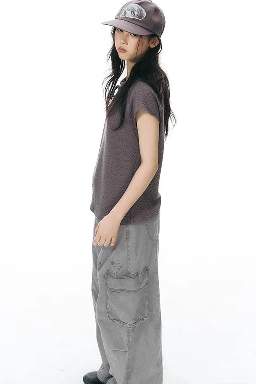 Vintage Embroidered Cargo Pants