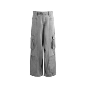 Vintage Embroidered Cargo Pants