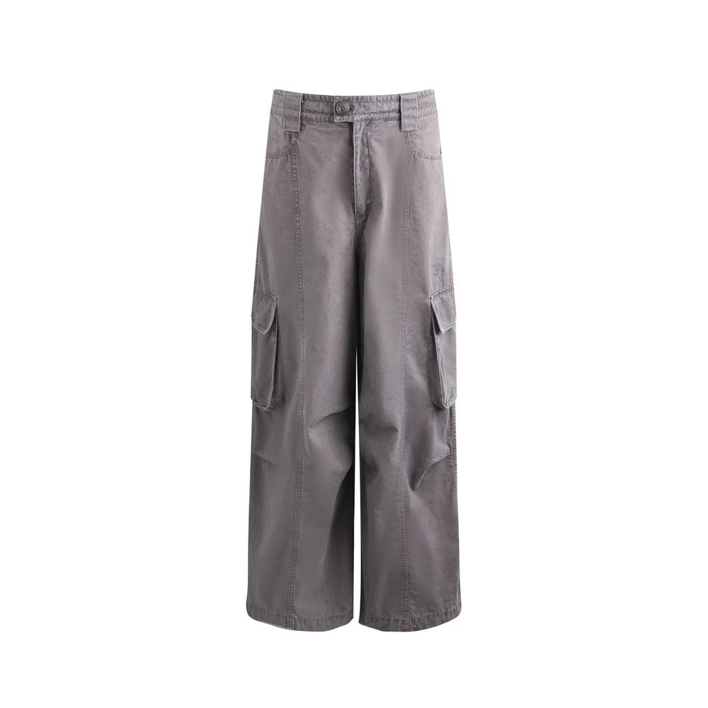 Vintage Embroidered Cargo Pants