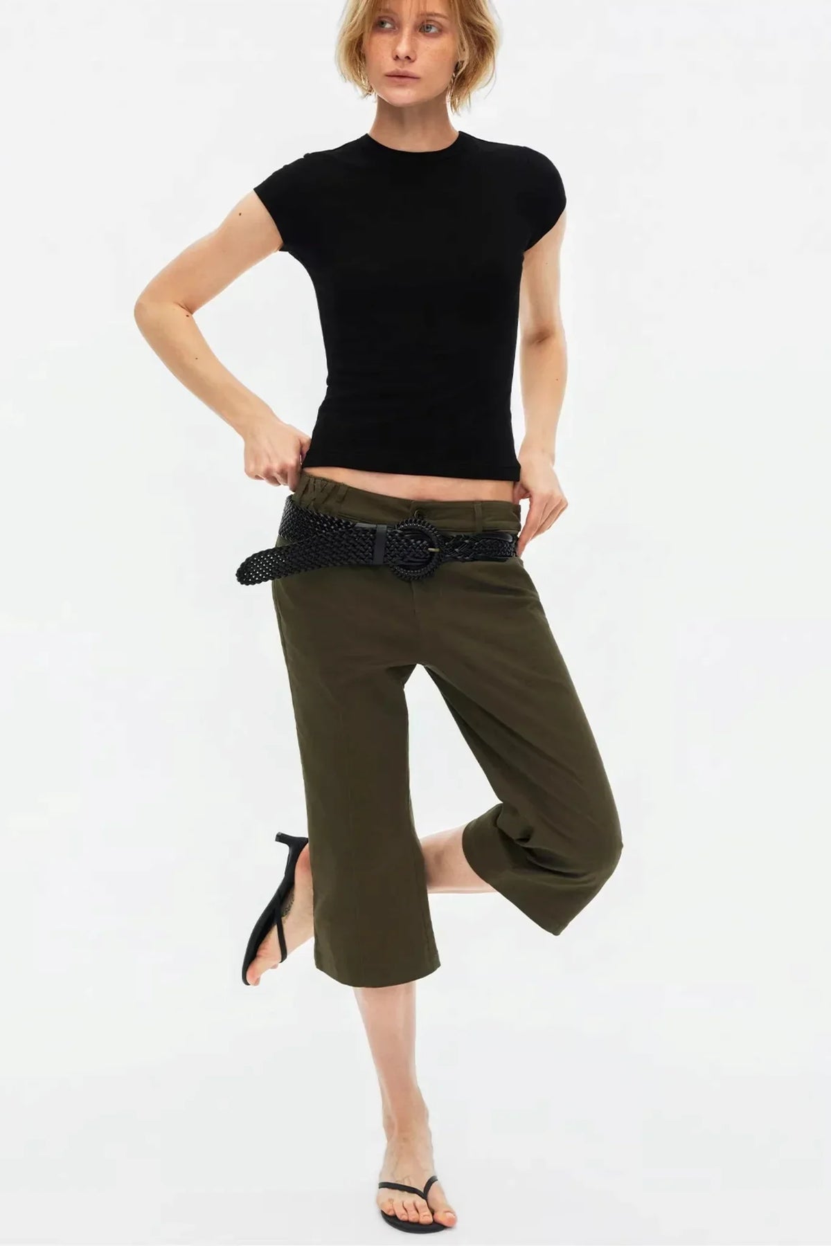 Vintage Exposed Seam Flared Jeans