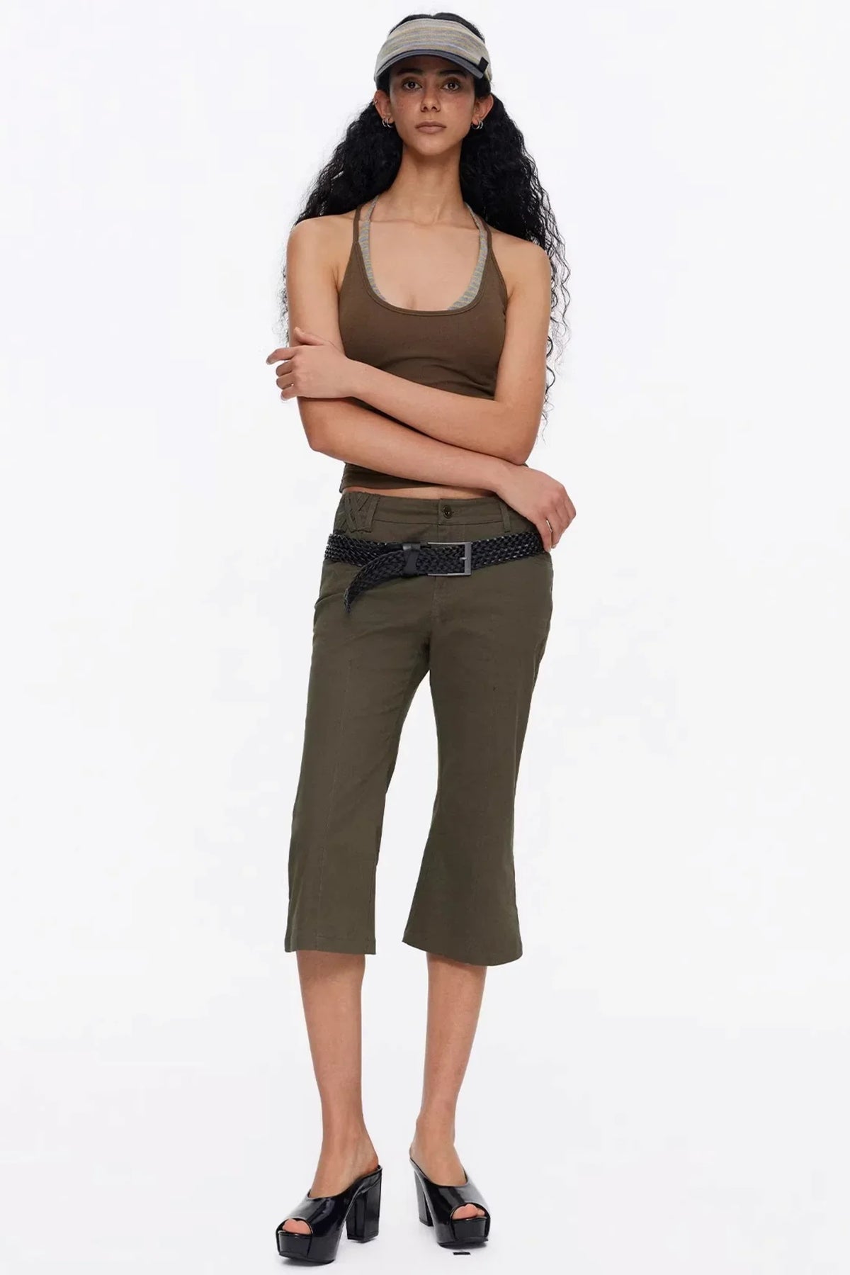 Vintage Exposed Seam Flared Jeans