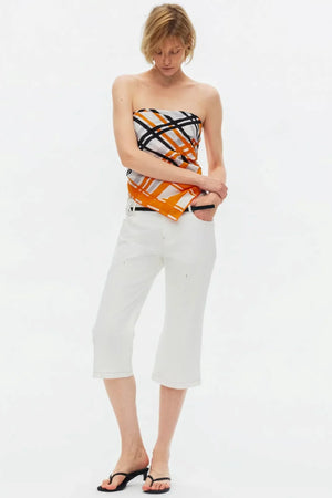 Vintage Exposed Seam Flared Jeans