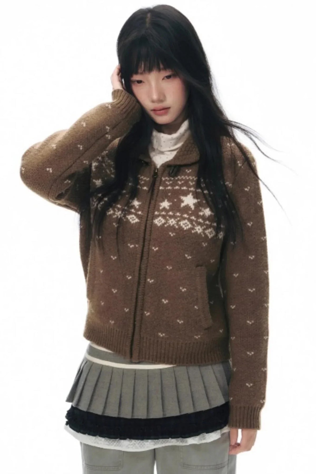 Vintage Fair Isle Cardigan