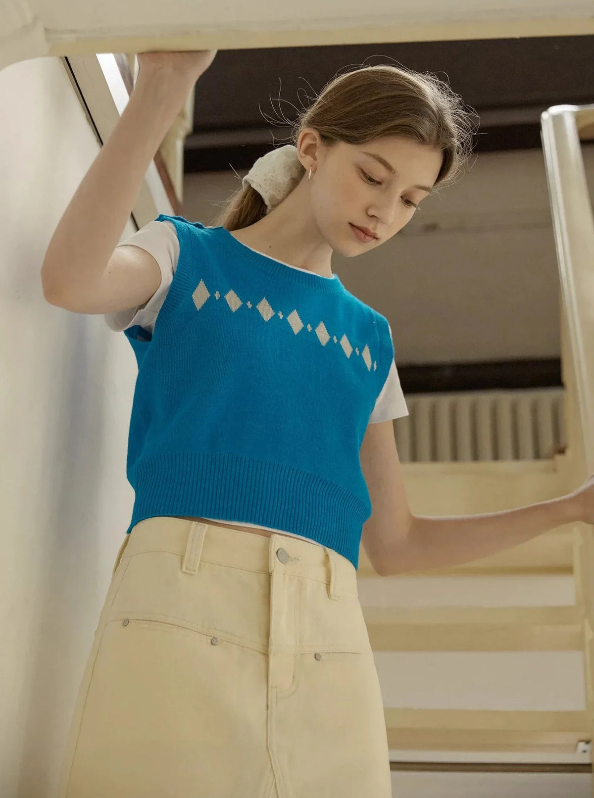 Vintage French Sweet Sweater Top