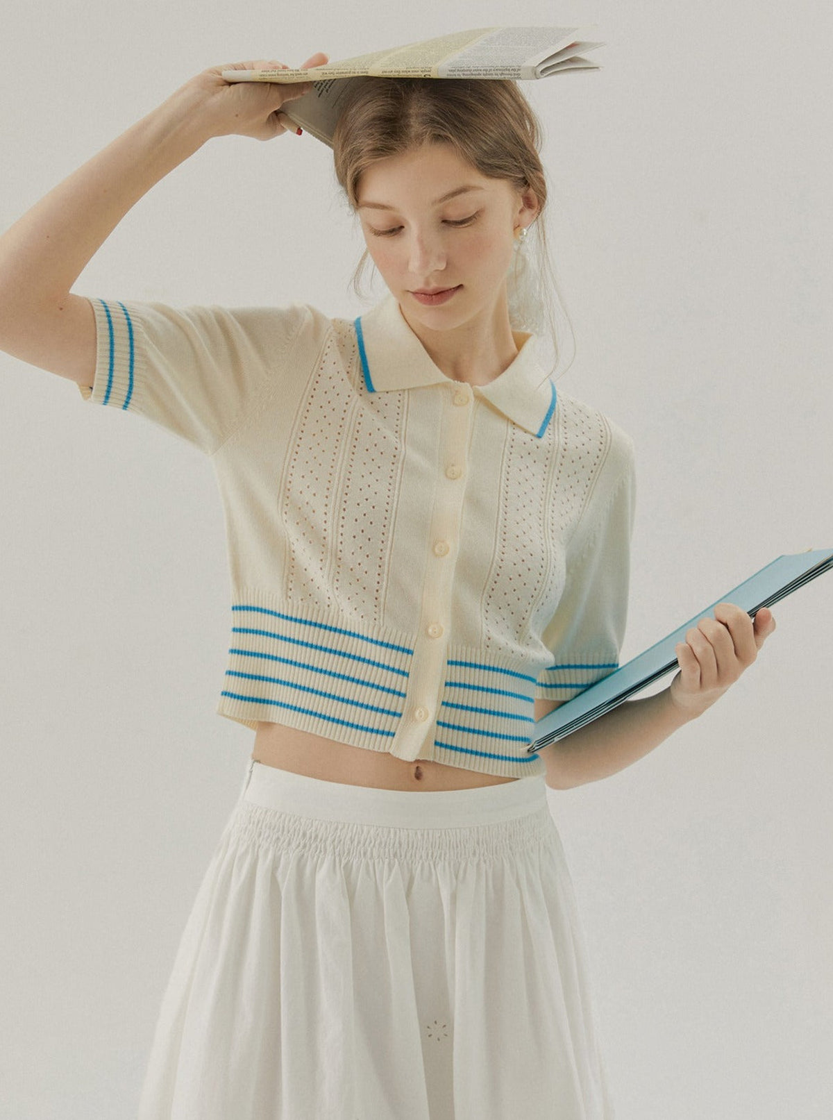 Vintage French Thin Sweater Top