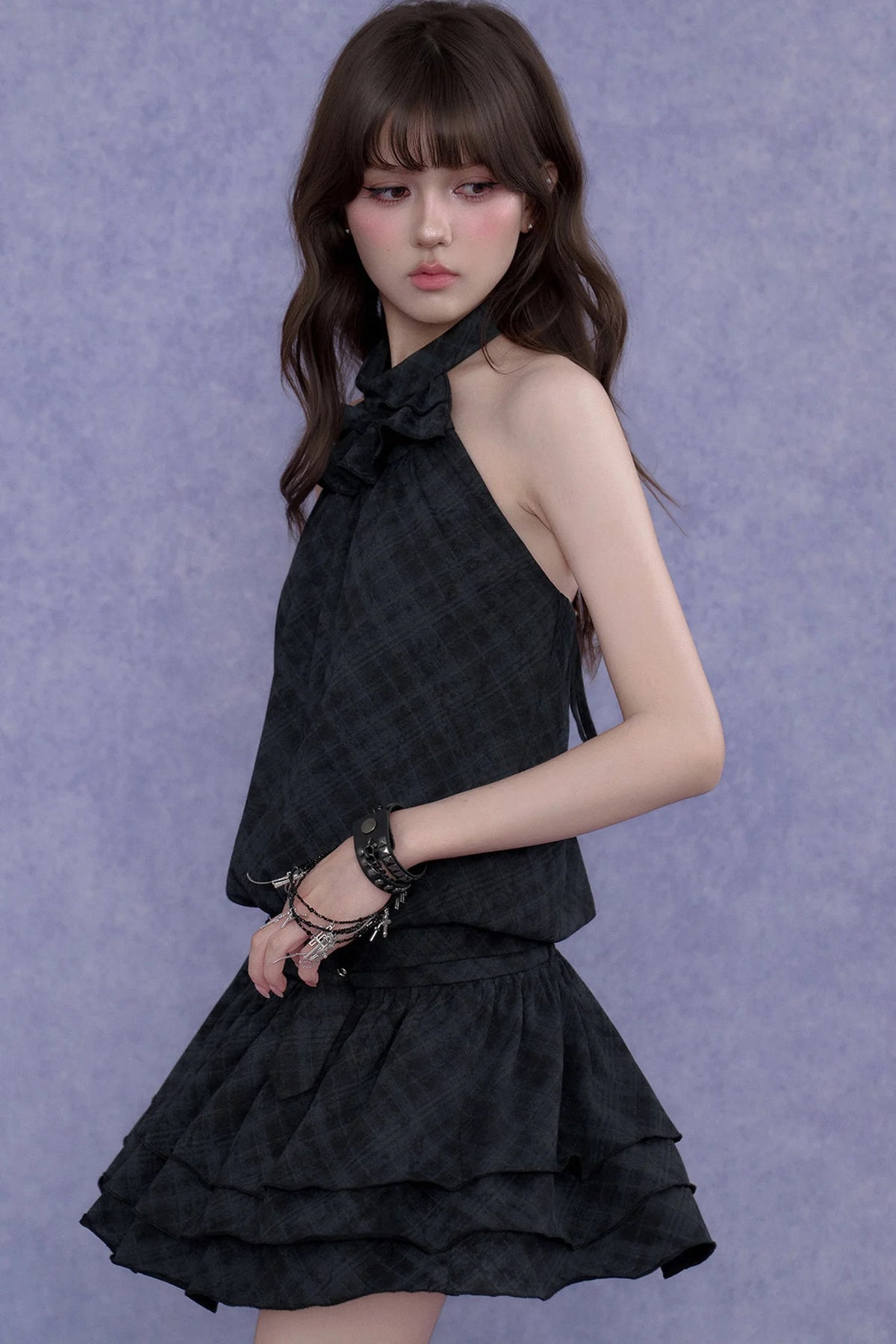 Vintage Halter Neck Dress