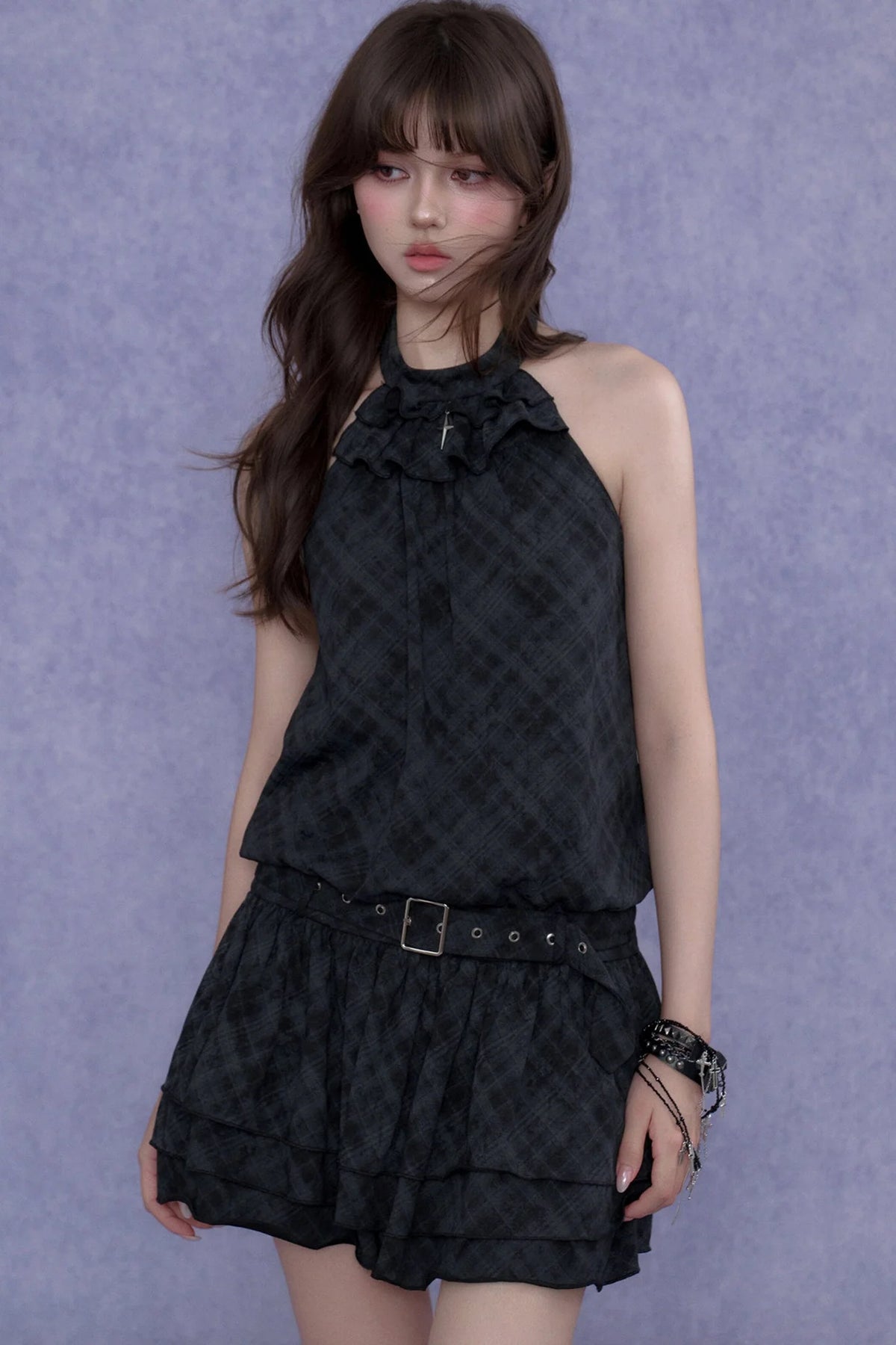 Vintage Halter Neck Dress