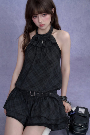 Vintage Halter Neck Dress