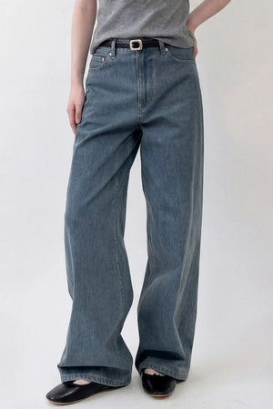 Vintage High-Waisted Denim Pants
