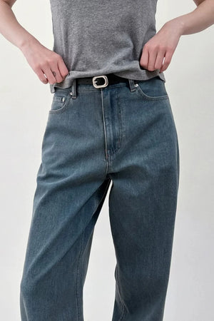 Vintage High-Waisted Denim Pants