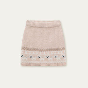 Vintage Knit College Style Sweater Set-Up