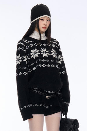 Vintage Knitted Slim Set-Up
