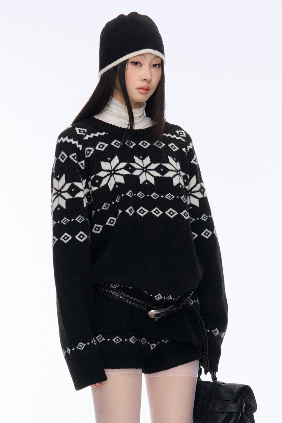 Vintage Knitted Slim Set-Up
