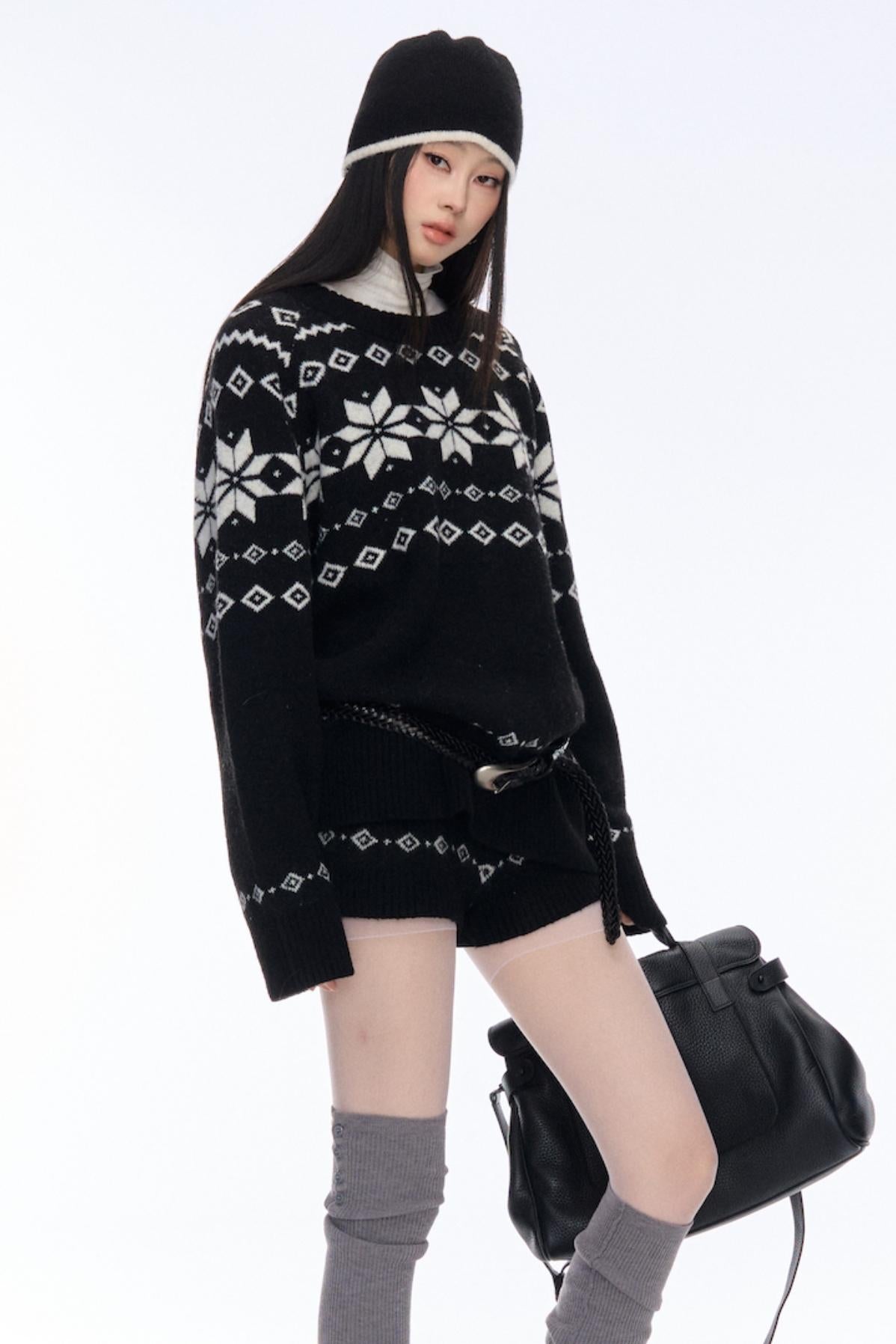 Vintage Knitted Slim Set-Up
