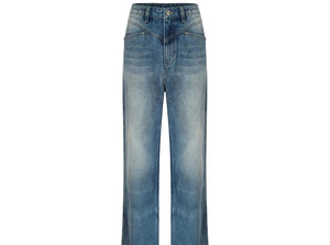 Vintage  Light Blue Straight Leg Jeans Pants