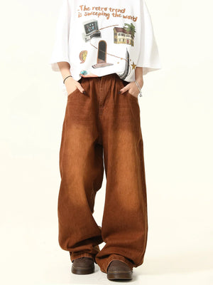 Vintage Maillard Black Brown Pants
