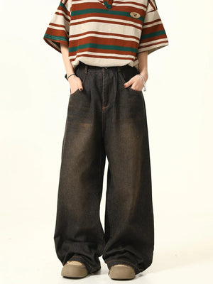 Vintage Maillard Black Brown Pants