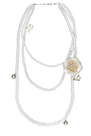 Vintage Pearl Layered Necklace