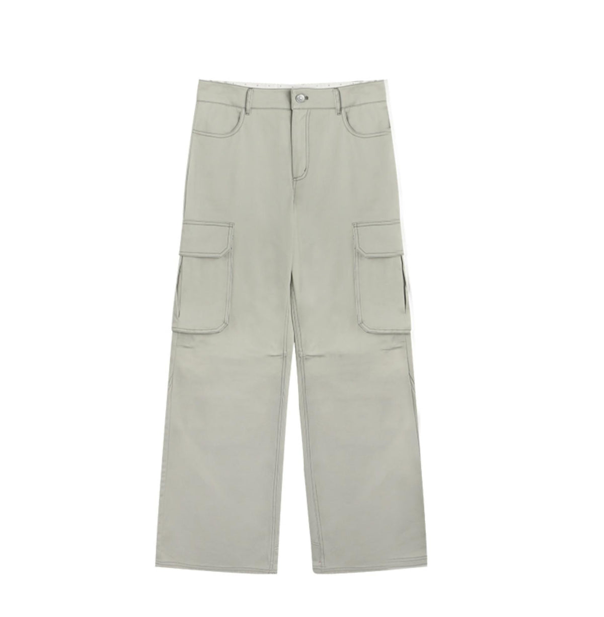 Vintage Pleated Cargo Pants