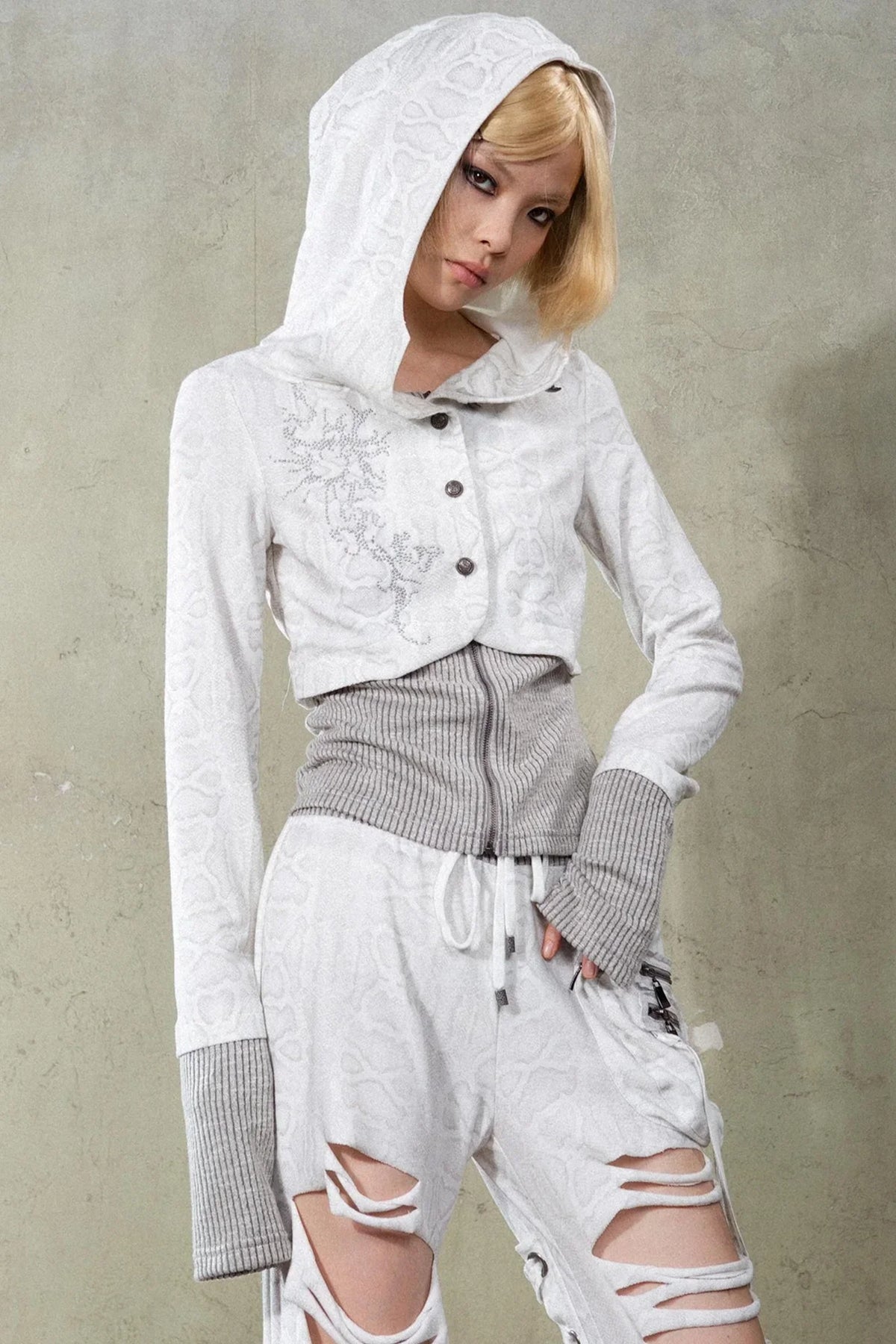 Vintage Punk Knit Coat
