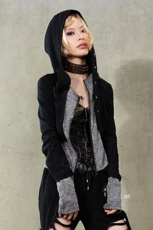 Vintage Punk Knit Coat