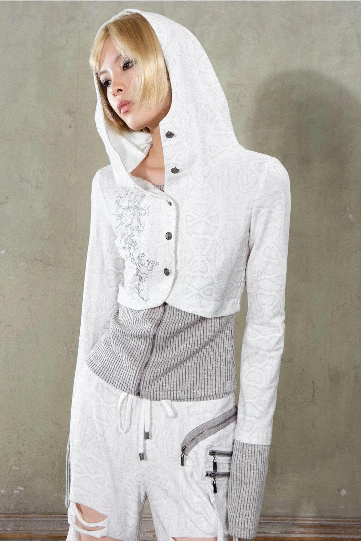 Vintage Punk Knit Coat