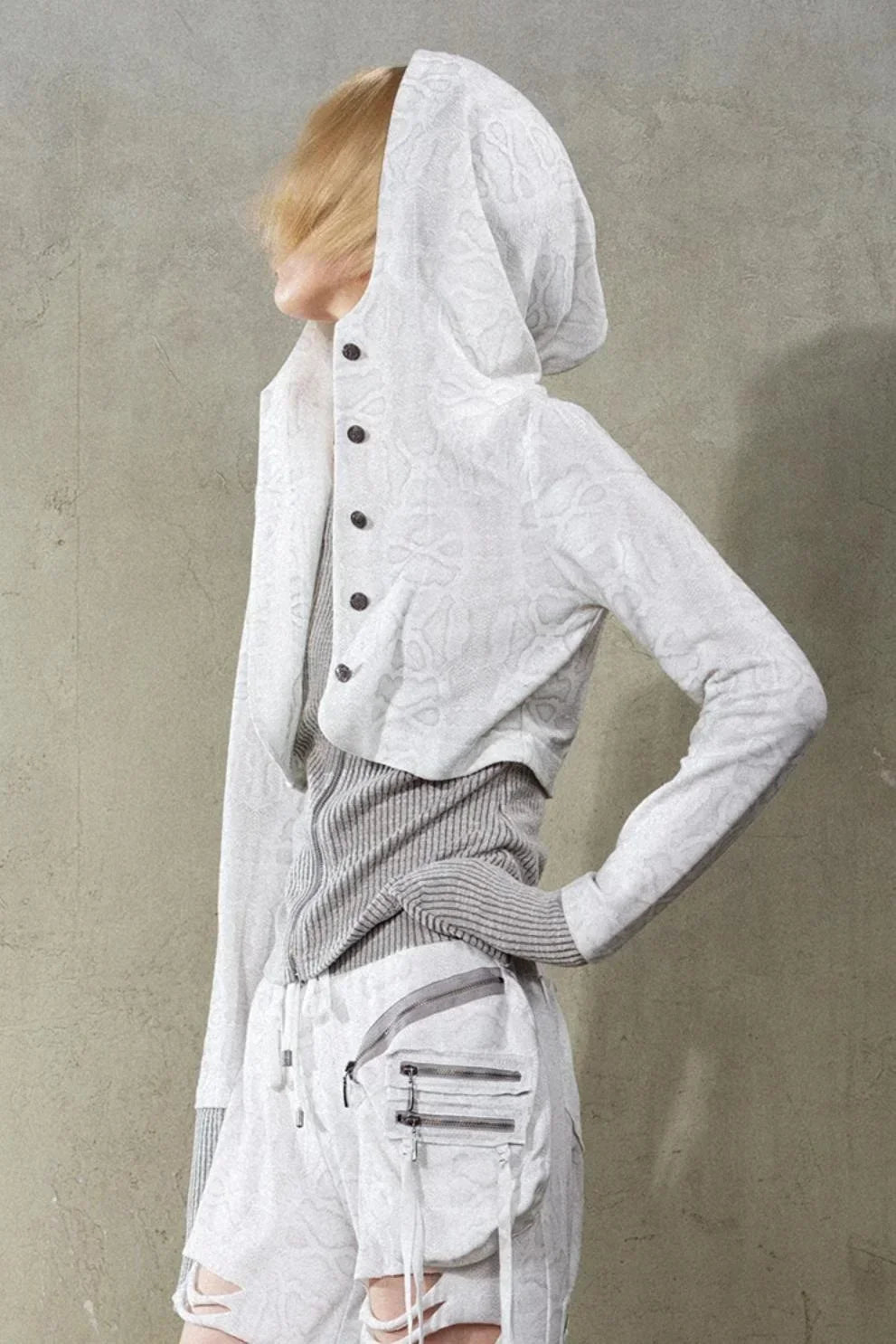 Vintage Punk Knit Coat