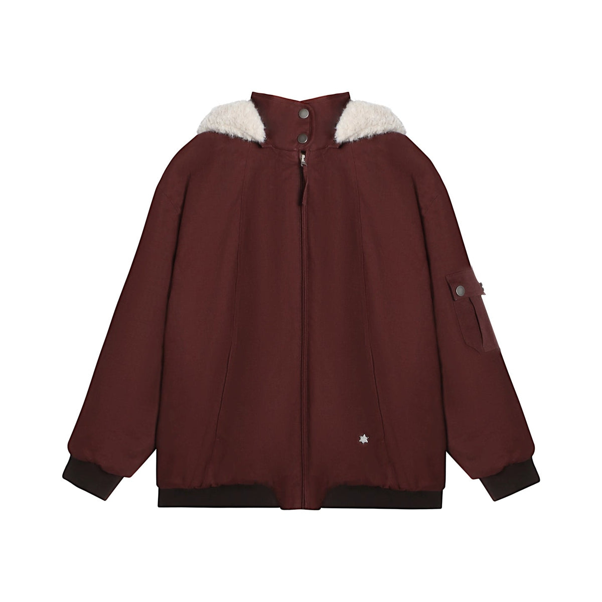 Vintage Red Cotton Jacket