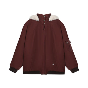 Vintage Red Cotton Jacket