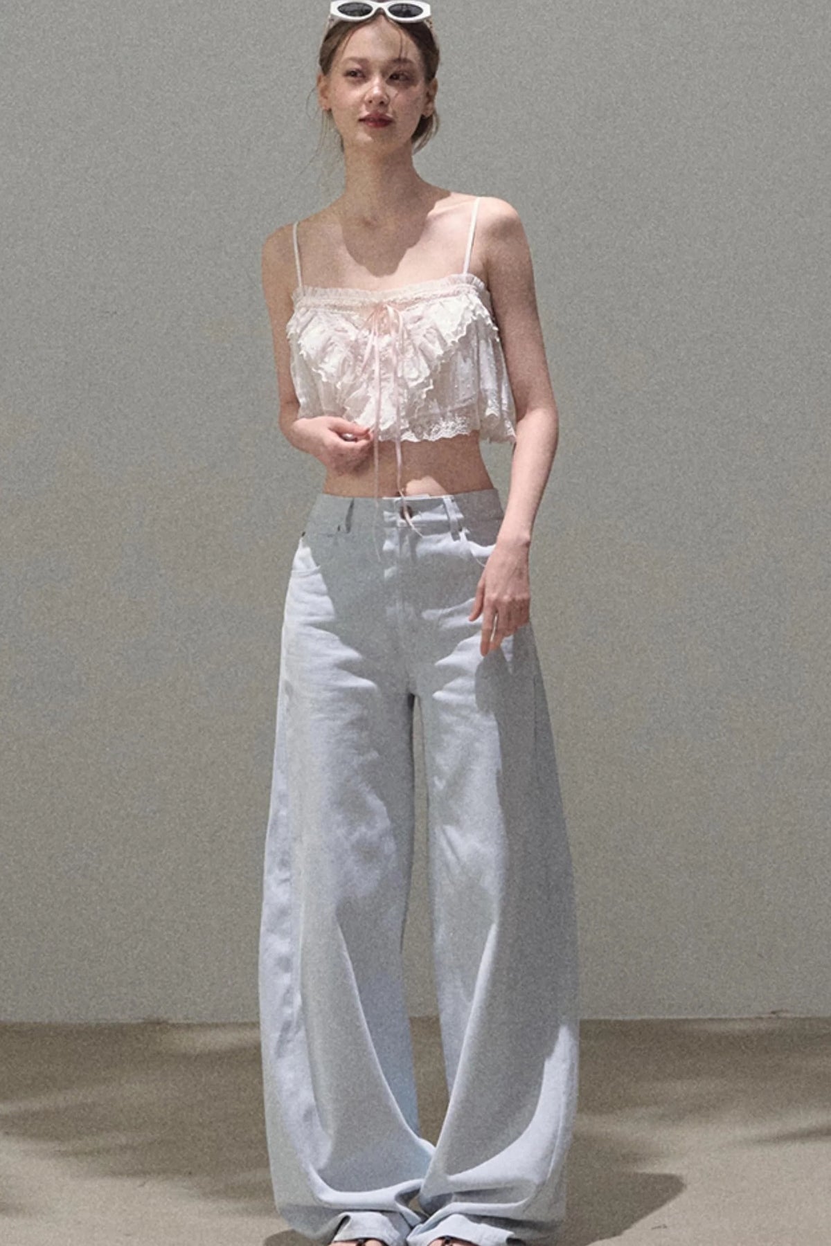 Vintage Rhinestone Halo Jeans