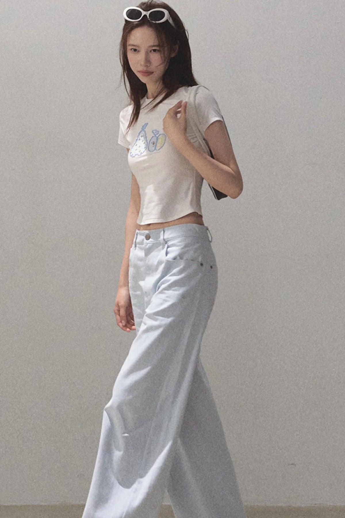 Vintage Rhinestone Halo Jeans
