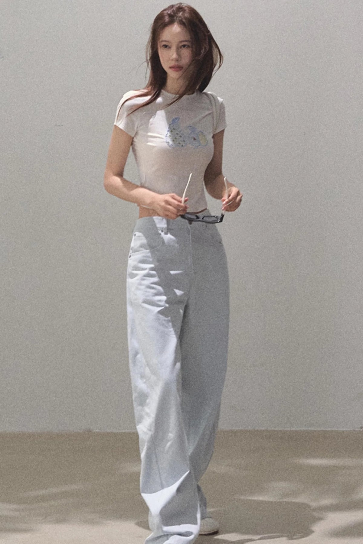 Vintage Rhinestone Halo Jeans