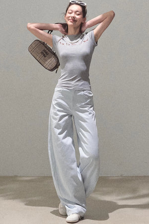 Vintage Rhinestone Halo Jeans