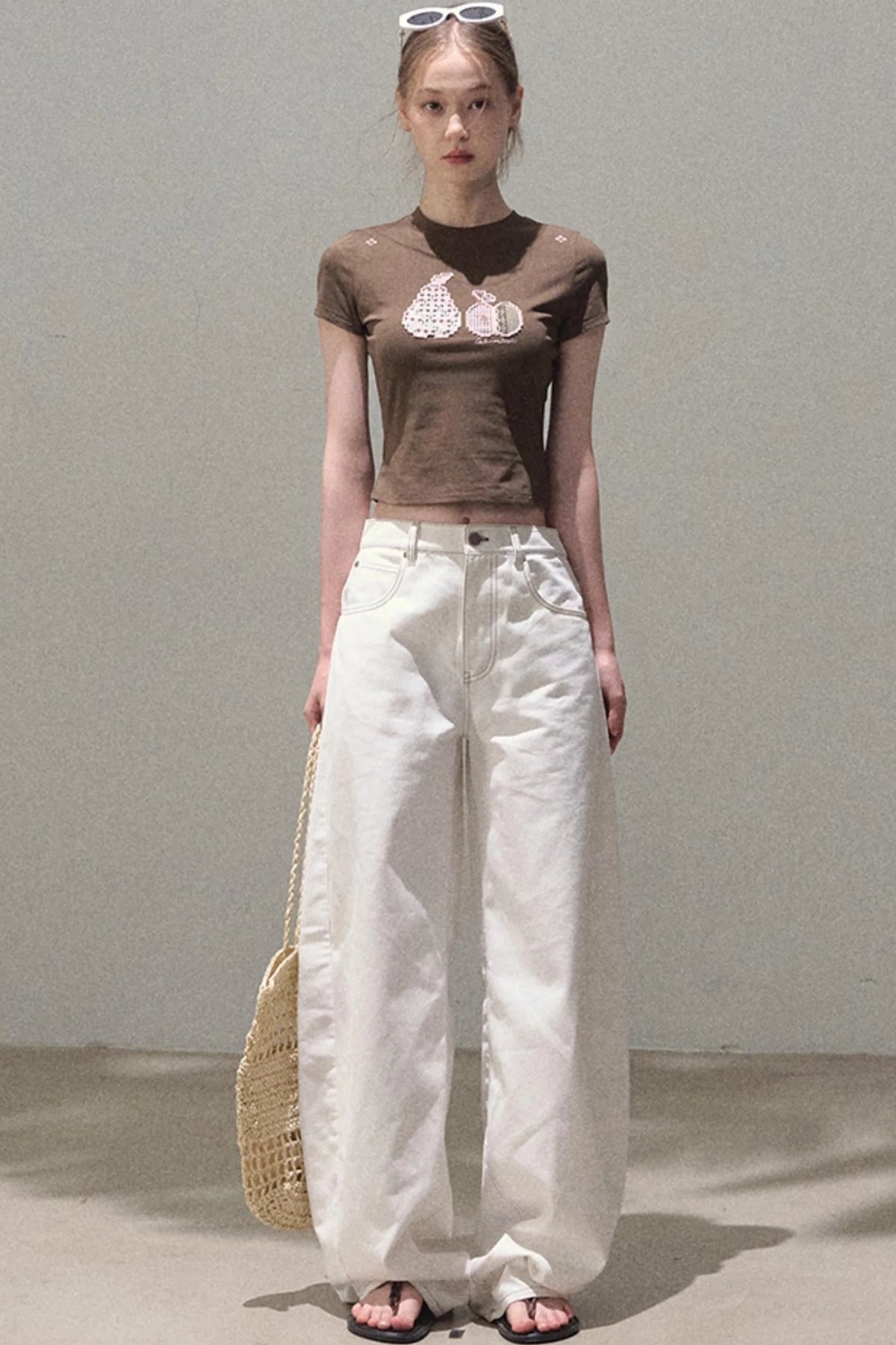 Vintage Rhinestone Halo Jeans