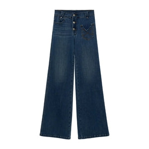 Vintage Ripped Denim Pants