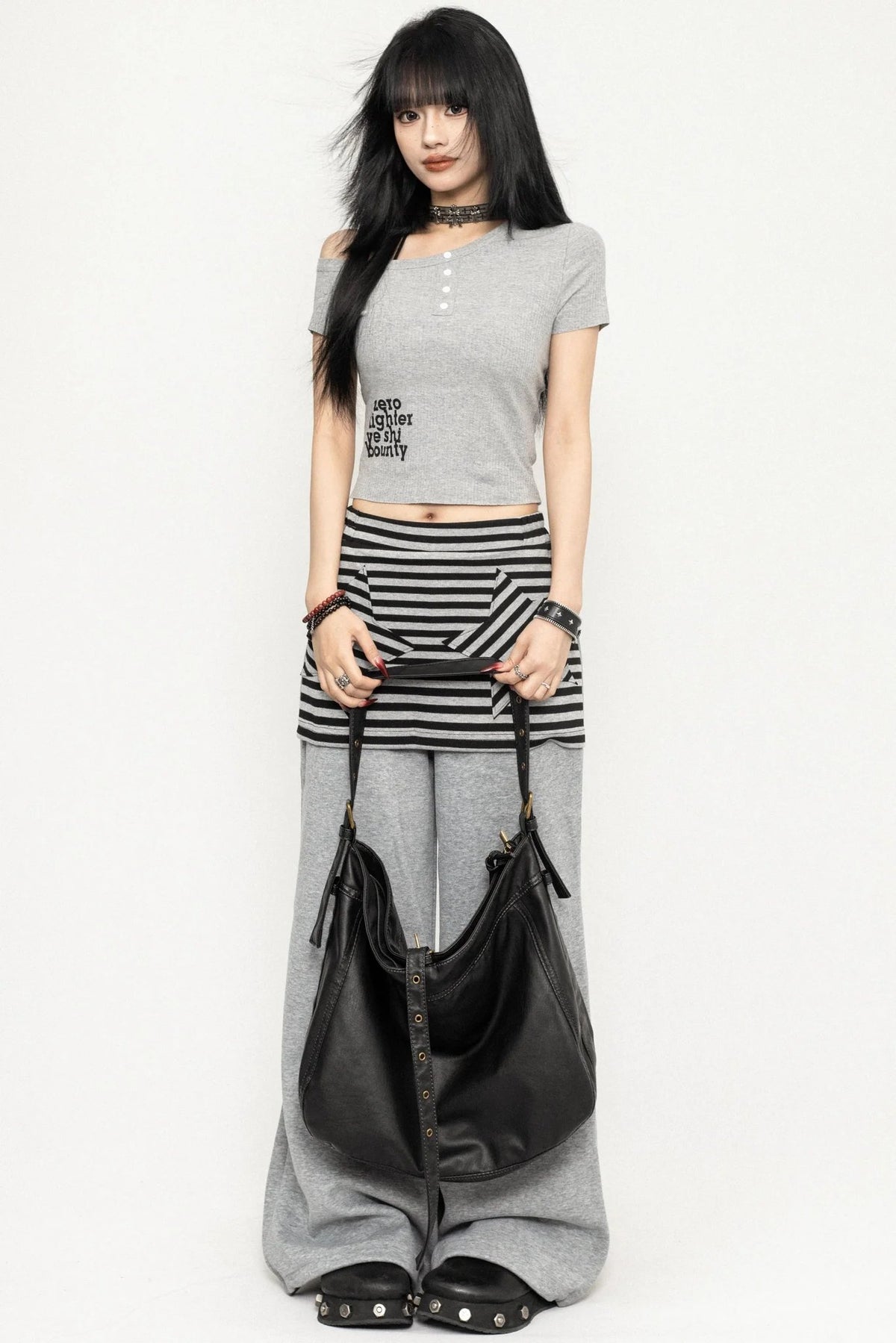 Vintage Shoulder Cut T-Shirt