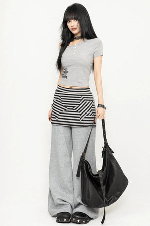 Vintage Shoulder Cut T-Shirt