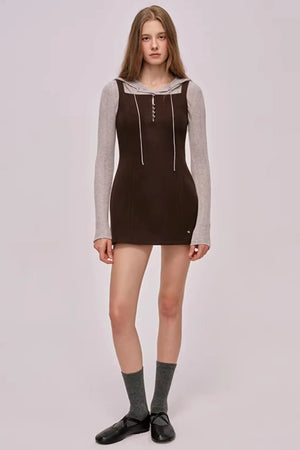 Vintage Silk Wool Hooded Sweater