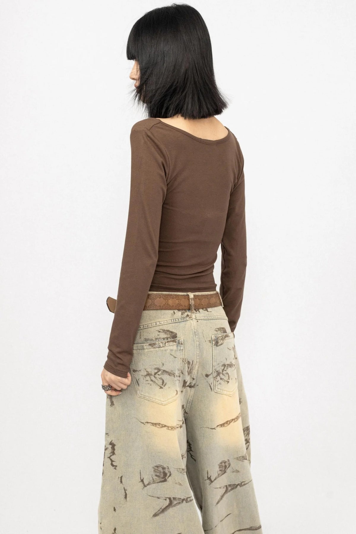 Vintage Spice Swing Halterneck T-Shirt