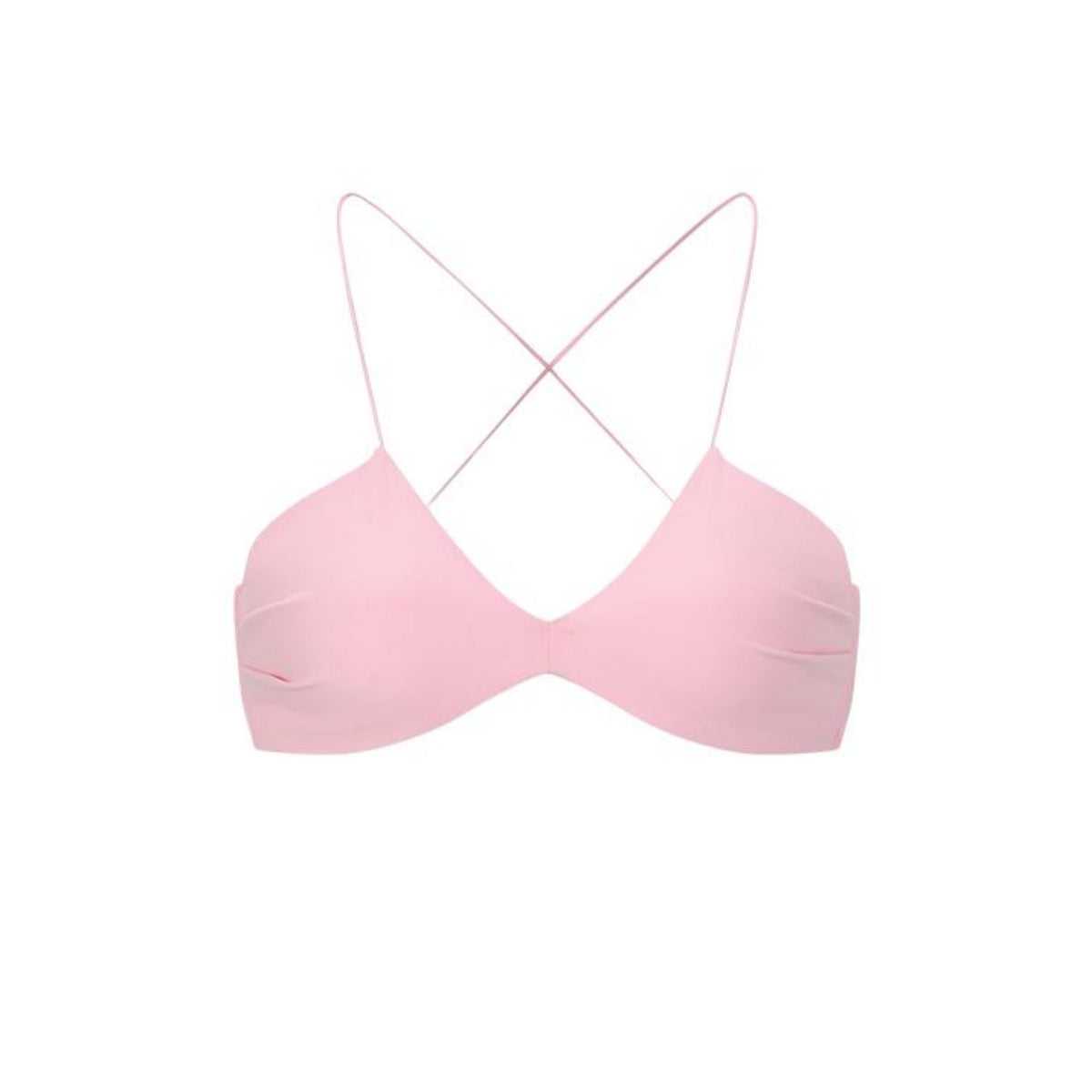 Vintage Strap Cross Bra Top