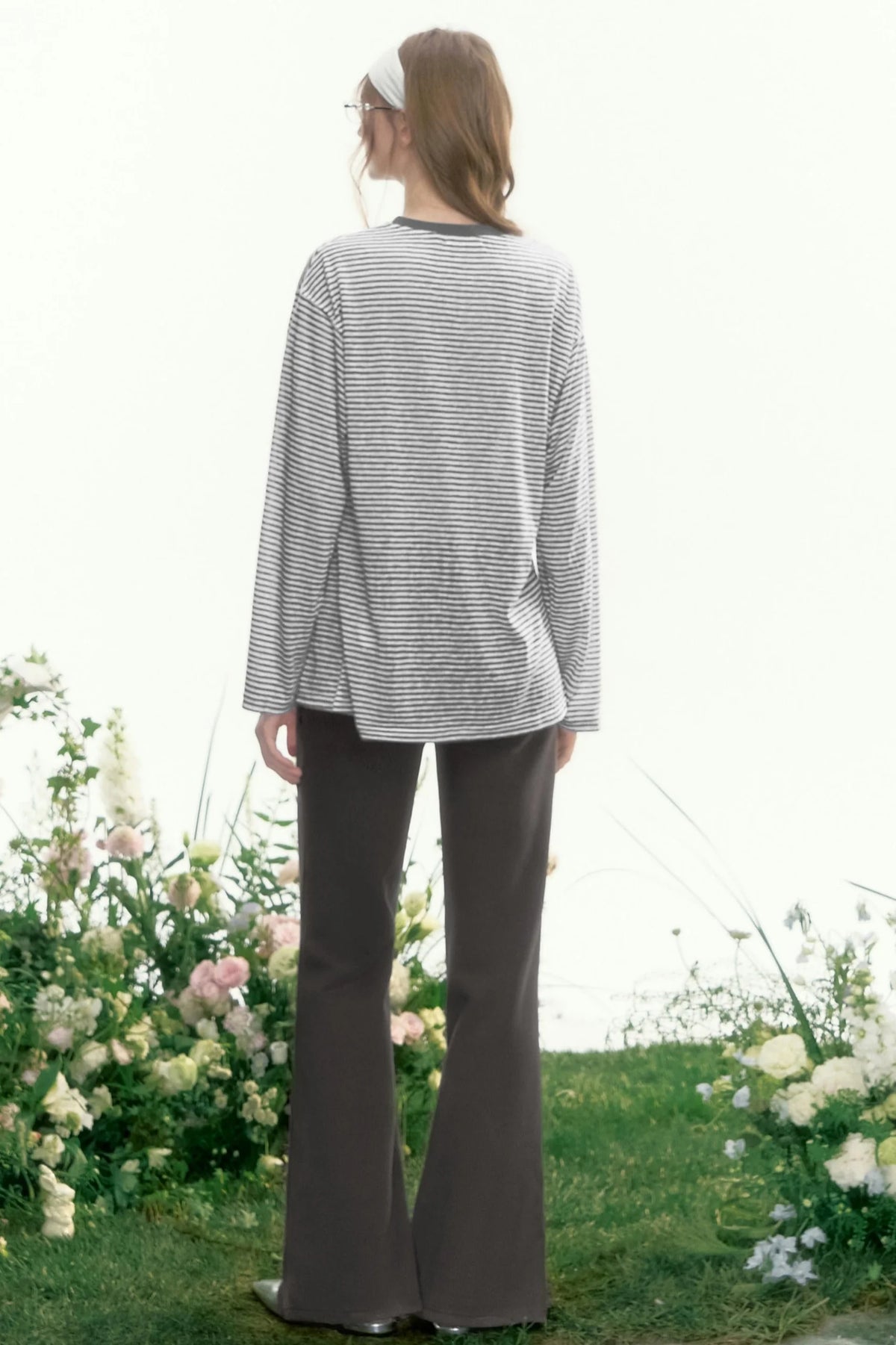 Vintage Striped Long Sleeve Tee