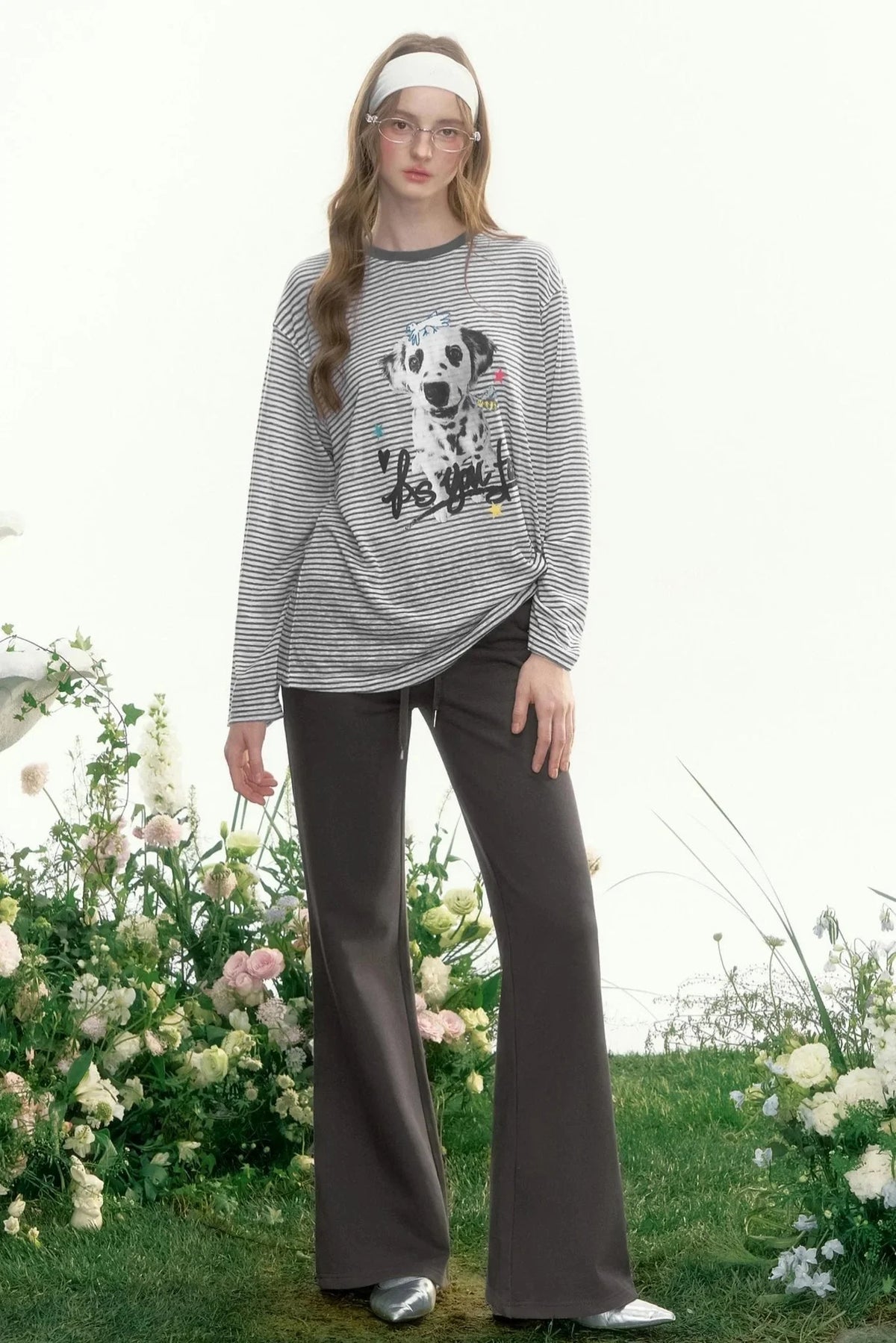 Vintage Striped Long Sleeve Tee