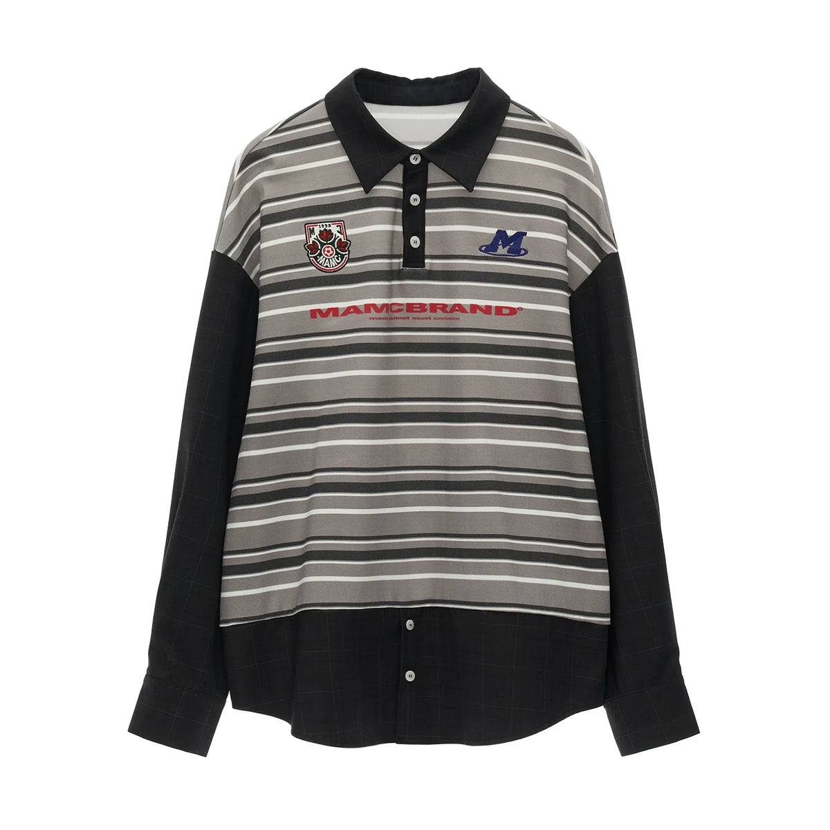 Vintage Striped Polo Shirt