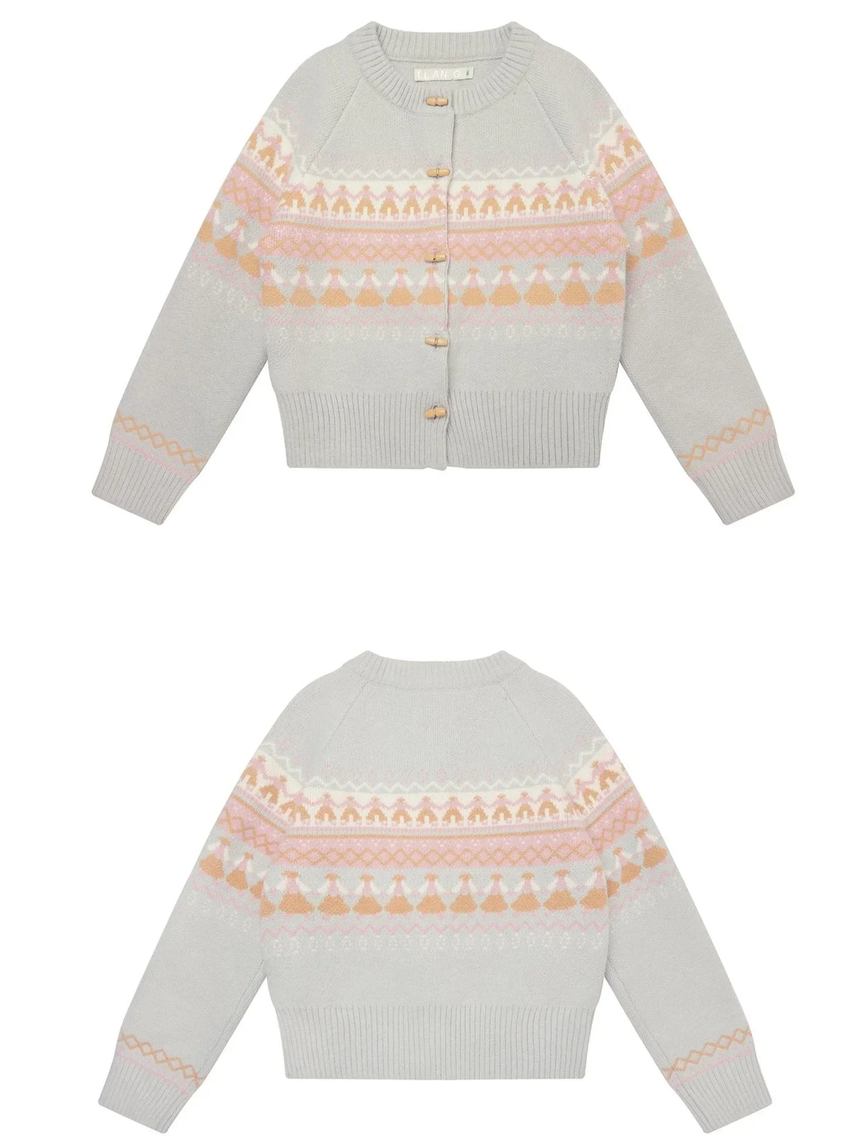 VINTAGE VILLAIN KNIT SWEATER JACKET
