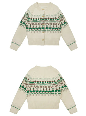 VINTAGE VILLAIN KNIT SWEATER JACKET