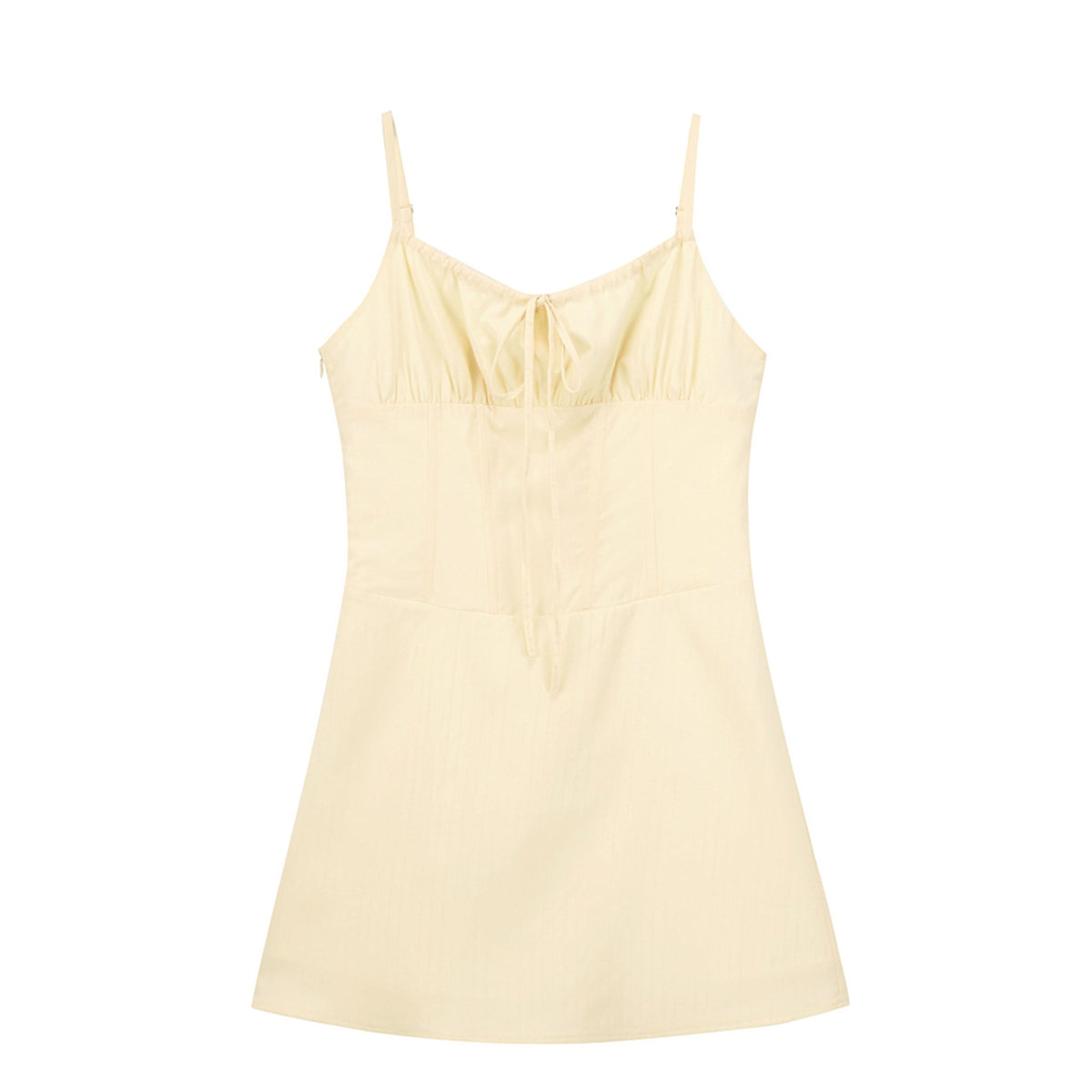 Vintage Waist Ribbon Dress