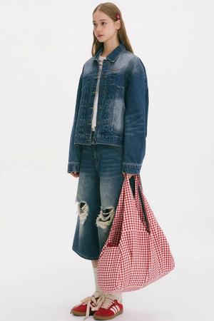 Vintage Washed Denim Jacket