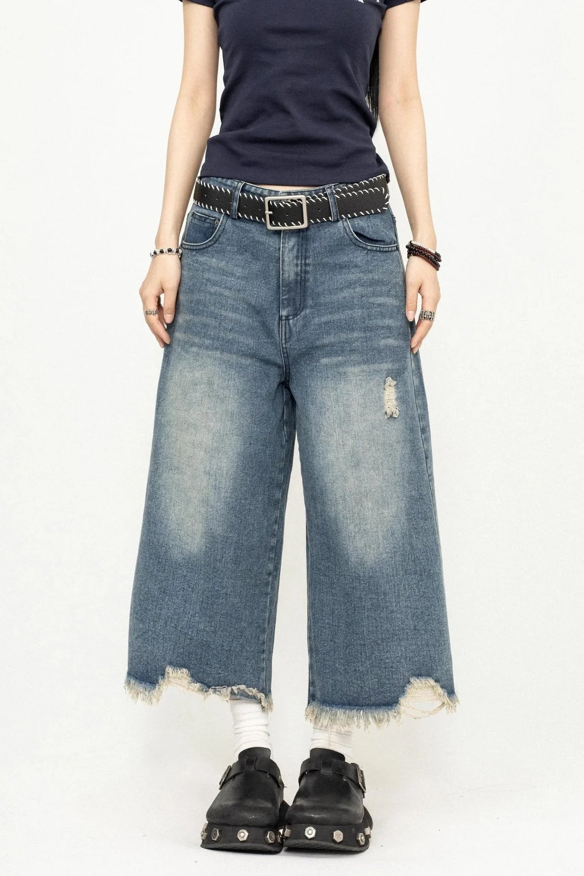 Vintage Wide-Leg Pants
